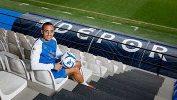 Luismi Cruz, posando para AS en Abegondo.