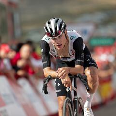 Ayuso: “Estoy contento, en estos días hay que saber sufrir”