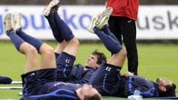 <b>SEGURO. </b>Montanier confía en los hombres que se quedan.