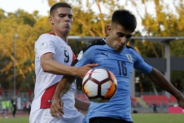 El volante uruguayo juega con Liverpool (Uru) y en 2019 disputó 32 partidos, uno de ellos en Sudamericana.