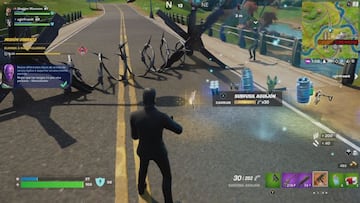Recogemos dos armas Épicas y una Legendaria