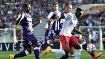 Jean-Christophe Bahebeck hizo el gol del PSG.