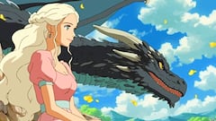 Así serían los personajes de ‘Juego de Tronos’ en una película de Ghibli como ‘El viaje de Chihiro’ 