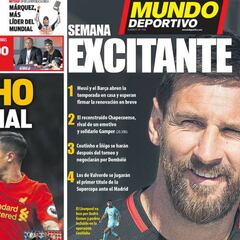 Prensa de Barcelona: Coutinho e Íñigo, casi atados