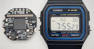 ¿Recuerdas el mítico Casio F-91W? Ha vuelto, aunque con bluetooth, juegos y conexión móvil
