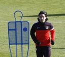 Falcao no se entrenó con el grupo y está casi descartado