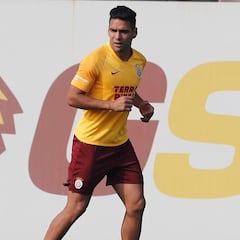 Fatih Terim sobre Falcao: "Aún le duele el tendón de Aquiles"