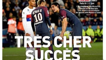 Portada del diario francés L'Equipe del día 19 de septiembre de 2017.