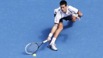 El tenista serbio, en el encuentro ante Stepanek.