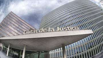 Imagen de la Ciutat de la Justicia de Barcelona.