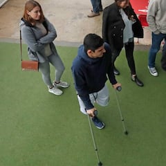 Guedes reaparece en Valencia para iniciar su recuperación