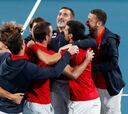 Serbia gana la ATP Cup tras derrotar a España en dobles