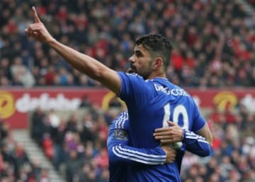 Diego Costa, jugador del Chelsea. 