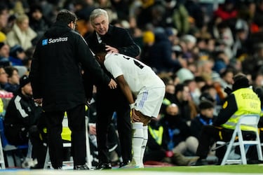 Rodrygo ‘saluda’ a Ancelotti