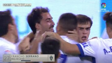 Resumen y goles del Zaragoza vs Castellón de LaLiga SmartBank