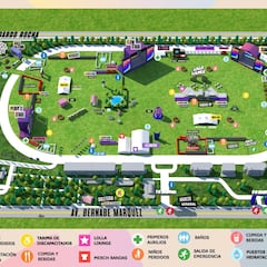 Lollapalooza 2023 en Argentina: mapa, entradas y accesos al Festival