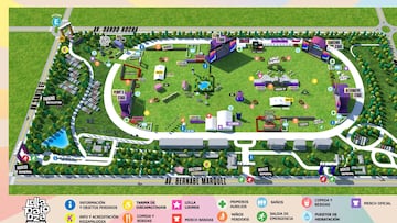 Lollapalooza 2023 en Argentina: mapa, entradas y accesos al Festival