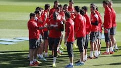 El francés Guilavogui se entrena por primera vez con el Atleti