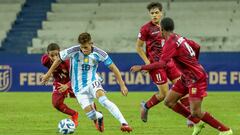 La Argentina Sub-17 vence a Venezuela y arranca con buen pie el Sudamericano