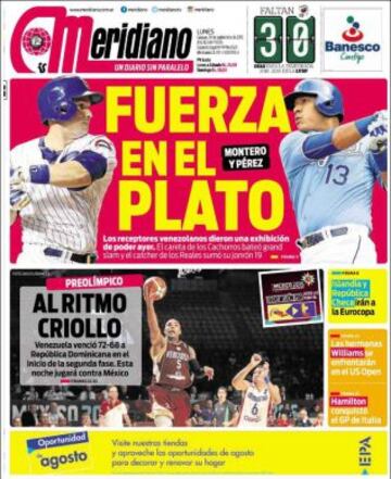 Portadas de la prensa deportiva