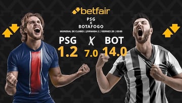 PSG vs. Botafogo: horario, dónde ver, pronósticos y clasificación