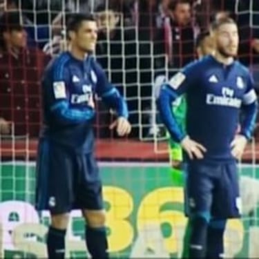Cristiano jugó en Los Cármenes con problemas estomacales