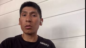 Nairo confirma que no está para disputar el Tour