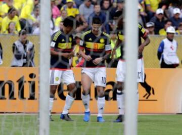 Colombia le gana a Ecuador y hace una jornada perfecta