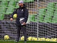 José Alberto López, entrenador del Racing.