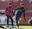 El Atlético completa su primer entrenamiento de 2021 sin ningún contratiempo
