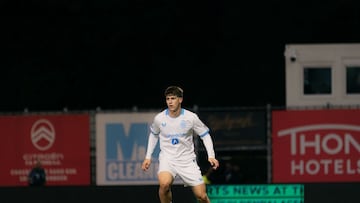 Alejandro Granados, en un partido con el Brujas.