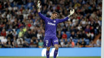 Juan Soriano, durante un partido con el Leganés en su anterior etapa, es uno de las caras nuevas pepineras. 