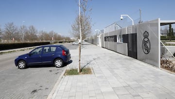 Imagen exterior de Valdebebas, la ciudad deportiva del Real Madrid.