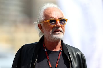 Flavio Briatore, director deportivo del equipo Renault de Fórmula 1 desde enero de 2002 hasta septiembre de 2009.