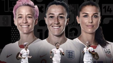 Rapinoe, Morgan and Bronze up for FIFA Best honour