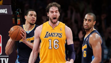 Pau Gasol, el relámpago y los Lakers