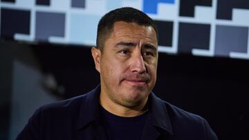 Efrain Juarez head coach of Pumas during the 17th round match between Tigres UANL and Pumas UNAM as part of the Liga BBVA MX, Torneo Clausura 2025 at Universitario Stadium, on April 19, 2025 in Universitario, Mexico.