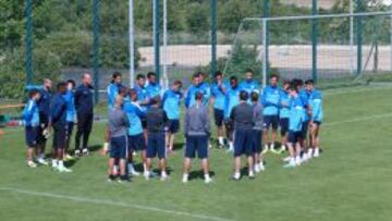 Santa Cruz pasa reconocimiento y Eliseu no se entrenó hoy