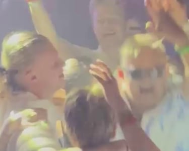 Las lujosas vacaciones de Haaland en Ibiza