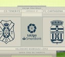 Resumen y goles del Tenerife vs. Cartagena de LaLiga SmartBank