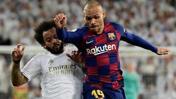 Braithwaite, con Marcelo.