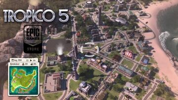 Tropico 5, juego gratis por tiempo limitado en Epic Games Store