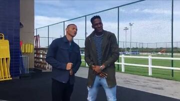 Yerry Mina y Richarlison, la pareja show del Everton