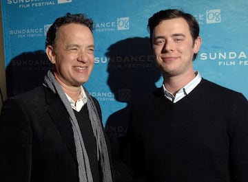 El actor Tom Hanks es el padre de Colin Hanks.