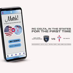 El Celta jugará por primera vez en Estados Unidos