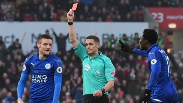 Vardy se perderá tres partidos por la entrada a Diouf