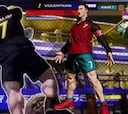 Así se ve Cristiano Ronaldo cuando gana en el videojuego de Fatal Fury