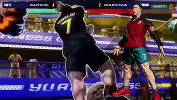 Así se ve Cristiano Ronaldo cuando gana en el videojuego de Fatal Fury