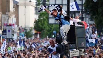 ¡Locura! Las impresionante imágenes del festejo del Tottenham