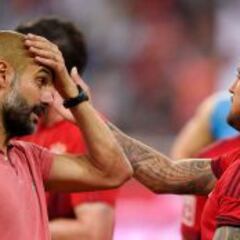 Guardiola: "Arturo Vidal estará bien para la selección chilena"
